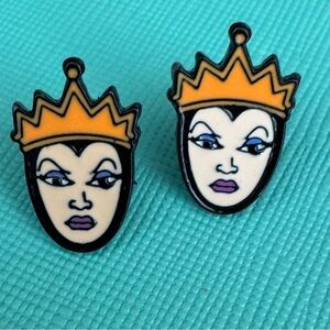 Evil Queen Earrings Disney Villains Snow White